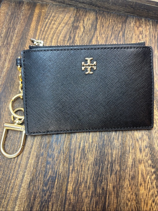 Tory Burch Handbags - Tory Burch Black Saffiano Wallet with Gold Hardware